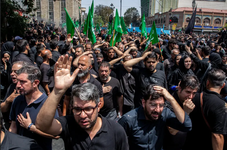 Религиозный ритуал в Иране становится новой формой протеста