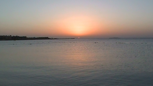 Закат на море-великолепное чудо природы