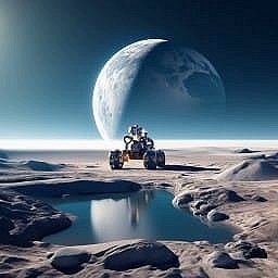 На Луне обнаружена вода!