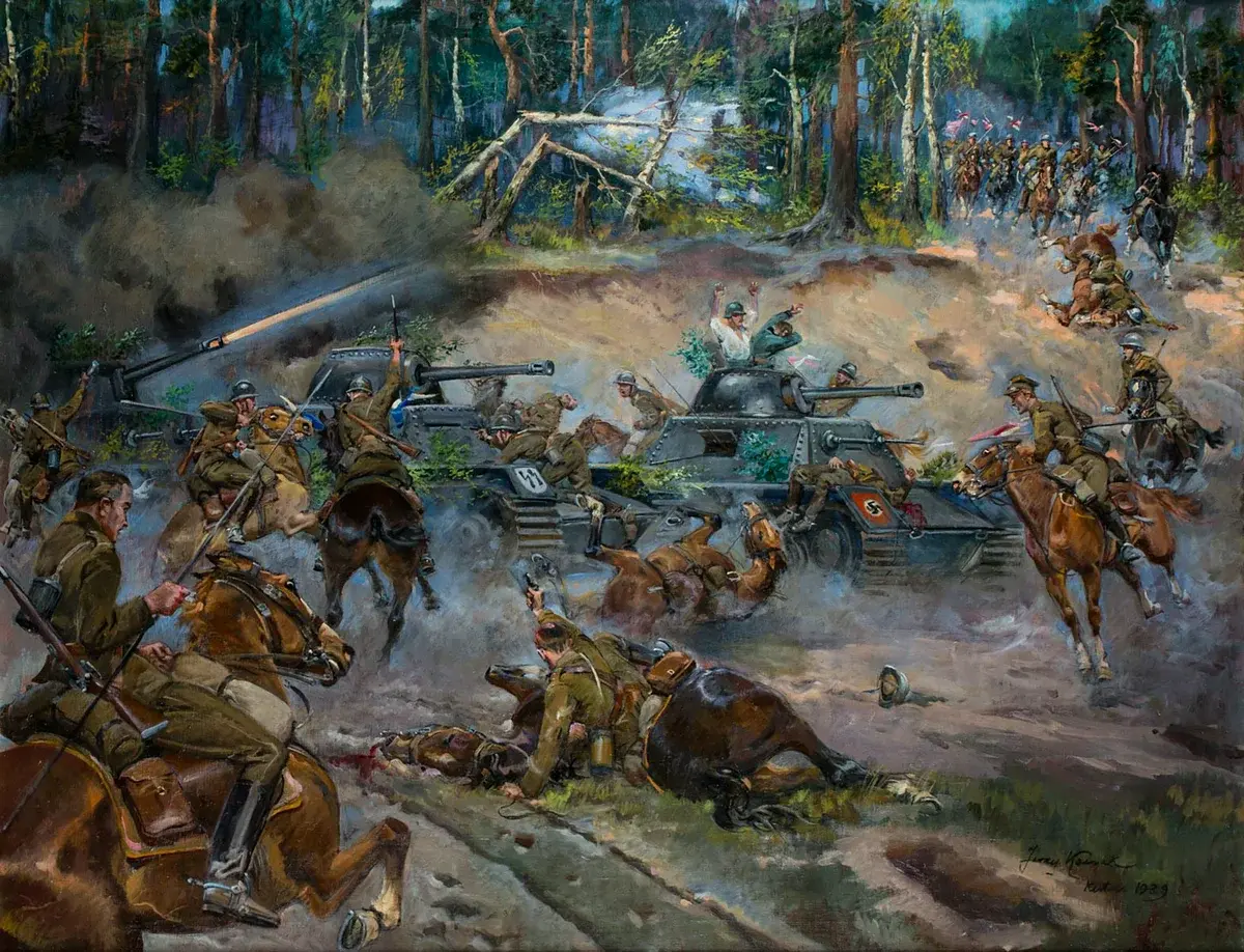 Польская кавалерия против танков - как началась Вторая Мировая Война