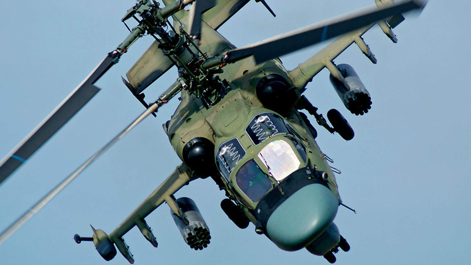 "Впервые на публике показан модернизированный вертолет Ка-52М"