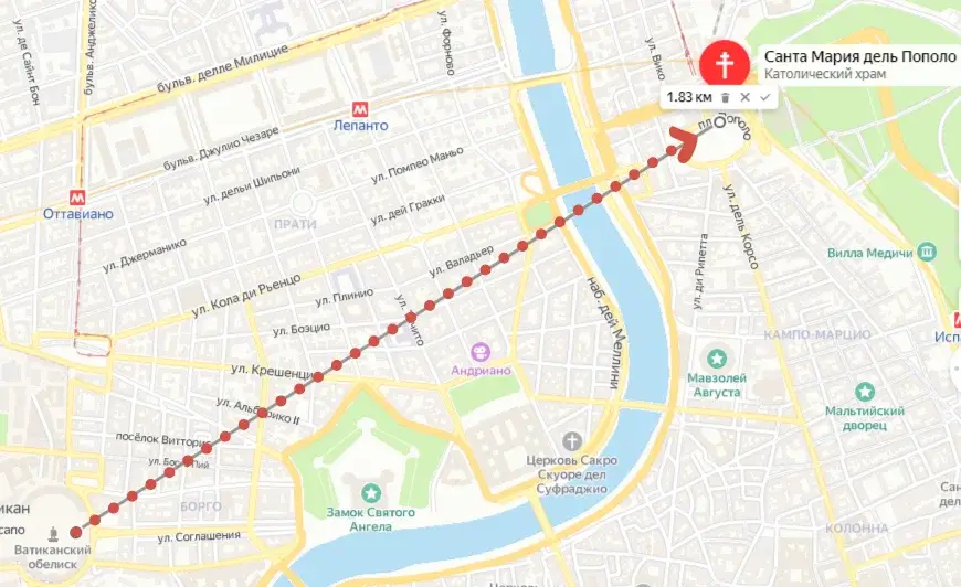 Невозможные маршруты из фильма Э. Рязанова "Невероятные приключения итальянцев в России"