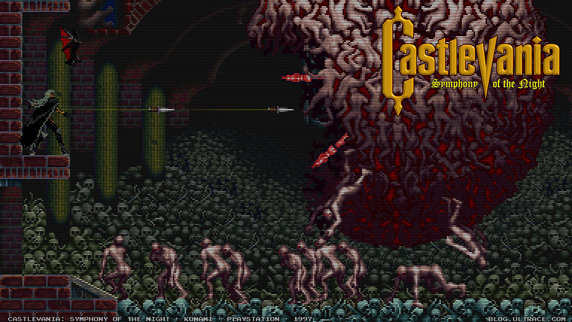 Castlevania Symphony of the Night (Akumajo Dracula X) ответвление от основной серии