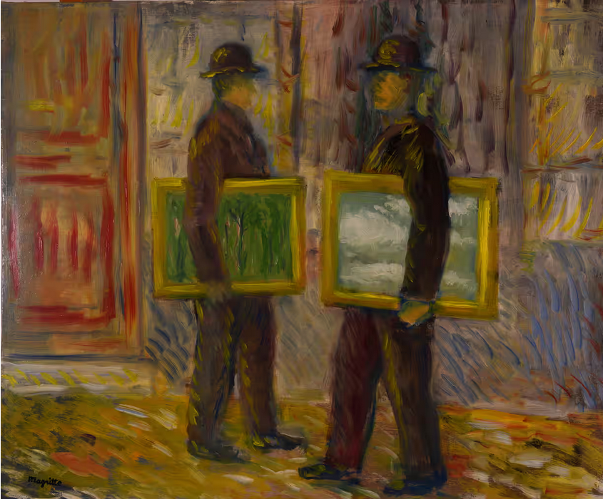 Тайный смысл Магритта раскрыт: под картиной найден новый образ