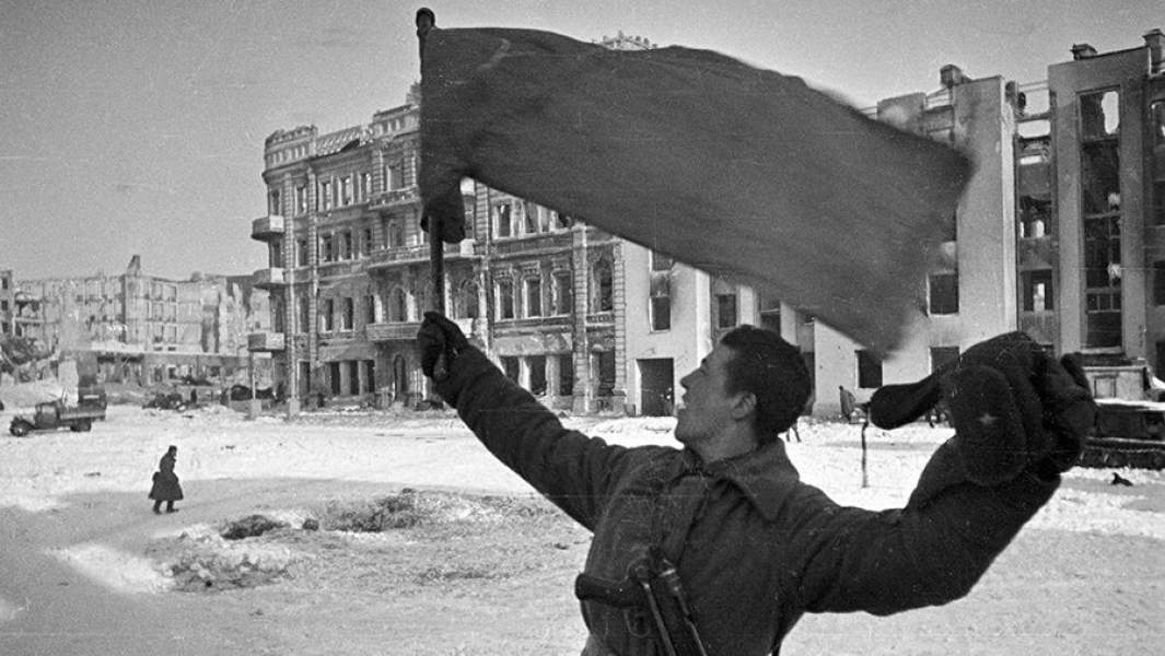 Последняя атака немцев на Сталинград.