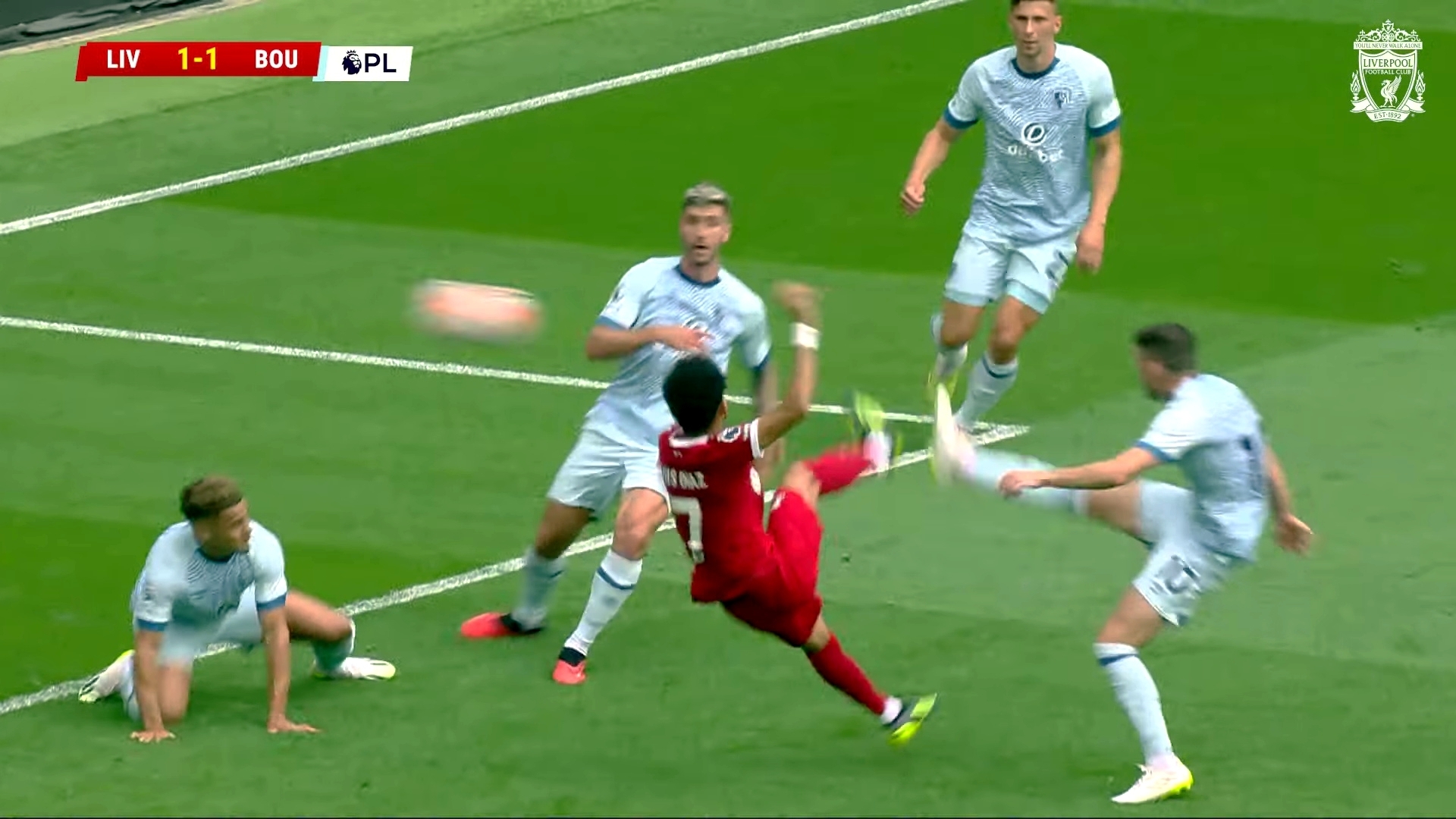 Ливерпуль пропустил первым, но не дал сотворить сенсацию, даже в меньшинстве