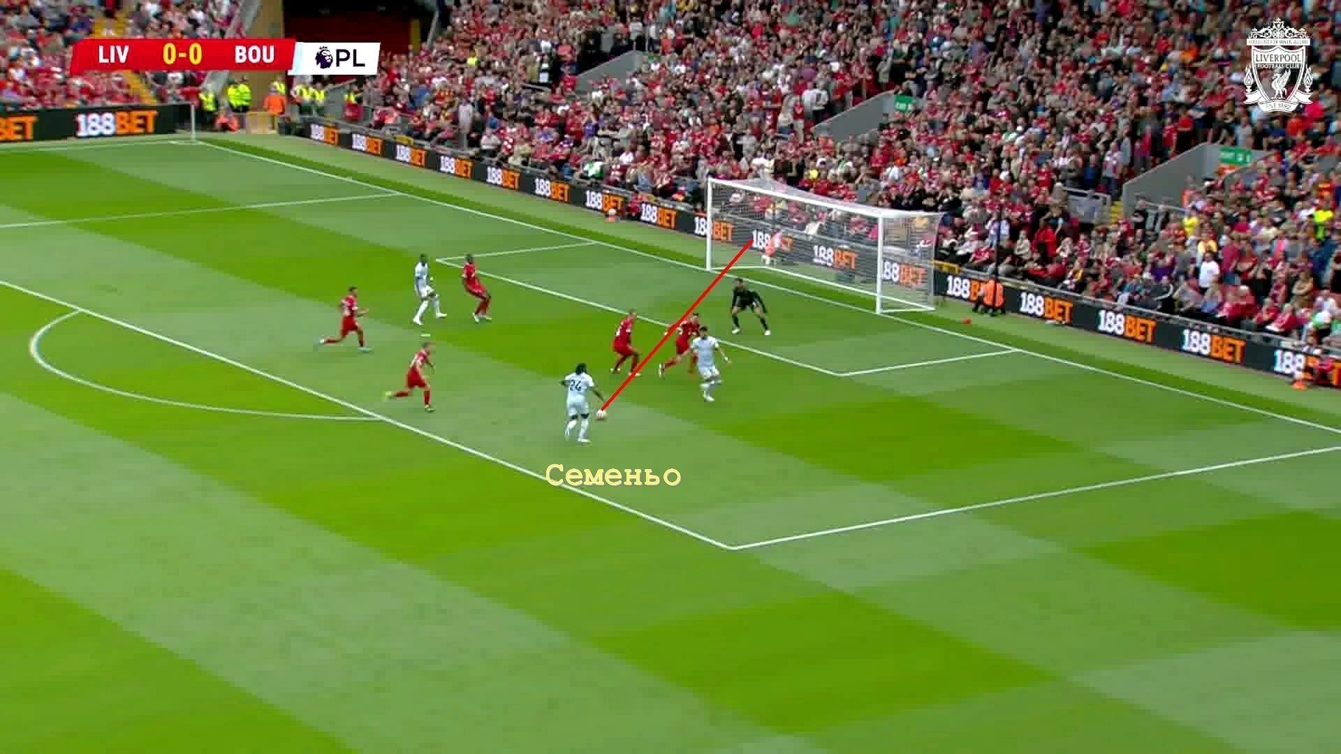 Ливерпуль пропустил первым, но не дал сотворить сенсацию, даже в меньшинстве