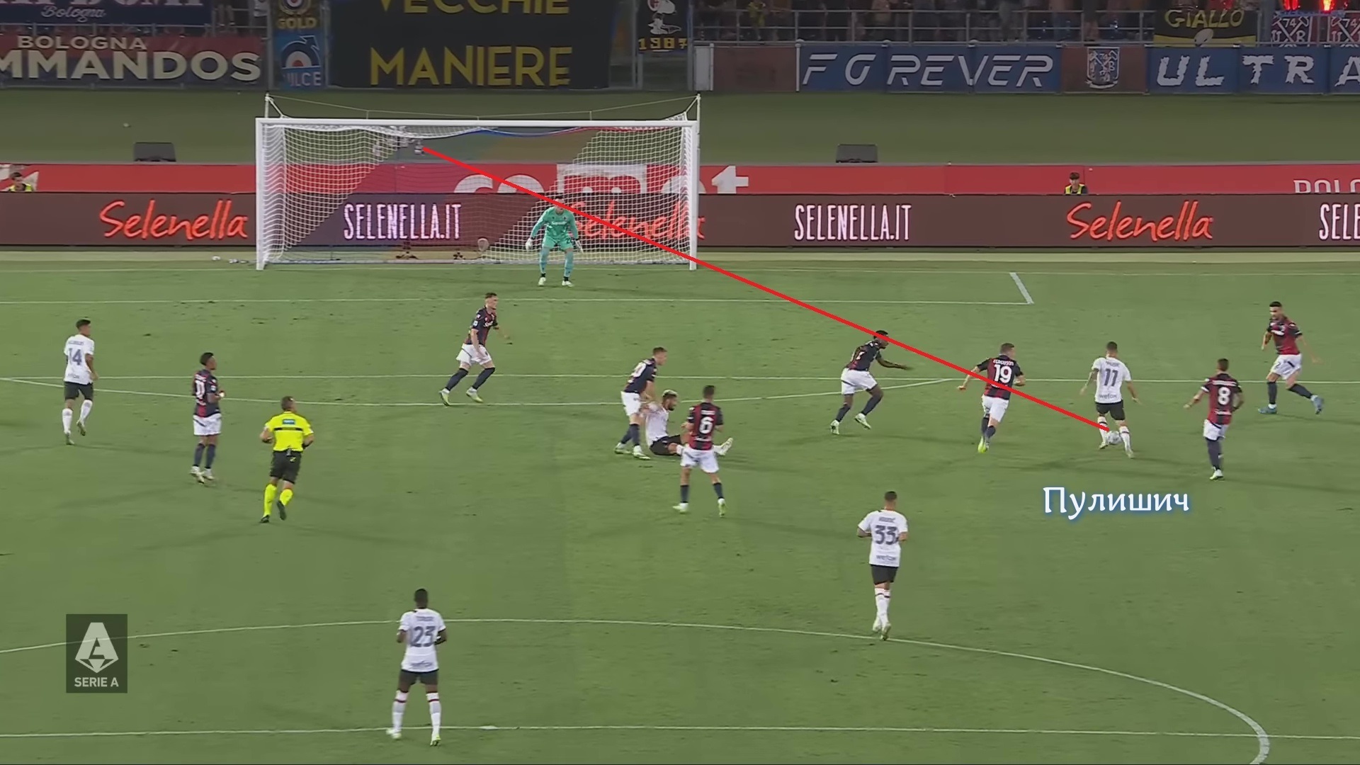 "Милан" уверенно разобрался с соперником на выезде