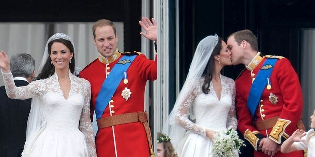 Свадьба принца Уильяма и Кейт Миддлтон стала вирусной после появления видео со сладкими поцелуями