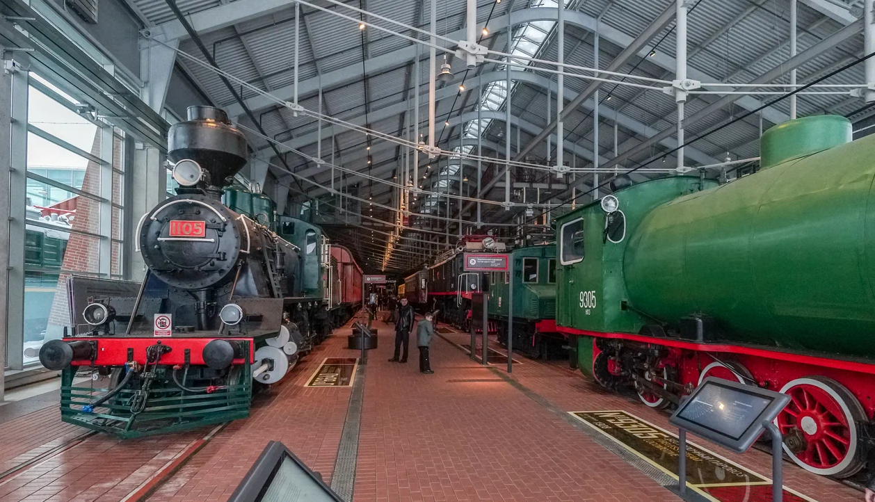 Музей железных дорог России и Международный железнодорожный салон в Санкт-Петербурге