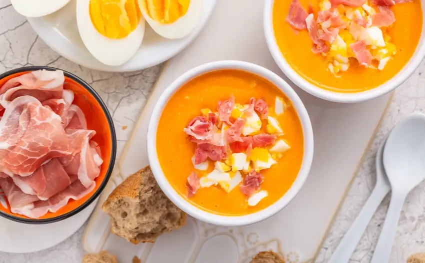 Крем-суп из жареной паприки