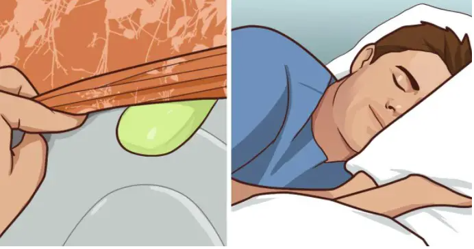 Что произойдет, если положить кусок мыла прямо под простыню?