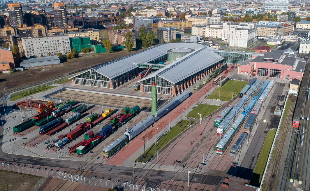 Музей железных дорог России и Международный железнодорожный салон в Санкт-Петербурге