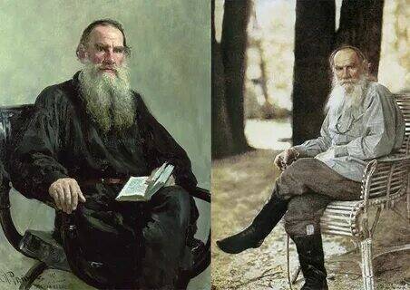 Известный русский писатель и мыслитель XIX века - Лев Толстой.