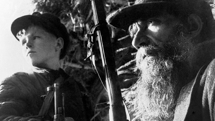 Пионер- герой Тихон Баран. Мальчик повторил подвиг Ивана Сусанина.