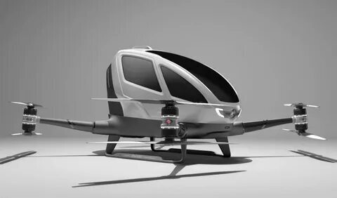 EHang 184: китайский летающий автомобиль, который может изменить будущее транспорта