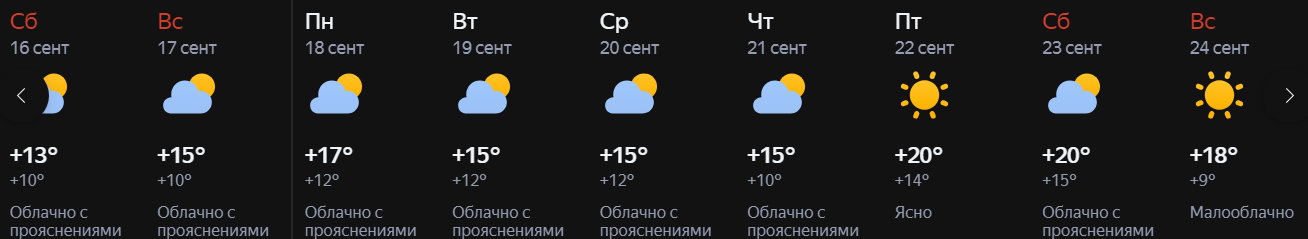 Я не поверил своим глазам: погодка в моем посёлке Водопьяновка в сентябре 2023 выглядит пригожая. А главное без надоетливых моросящих дождей!