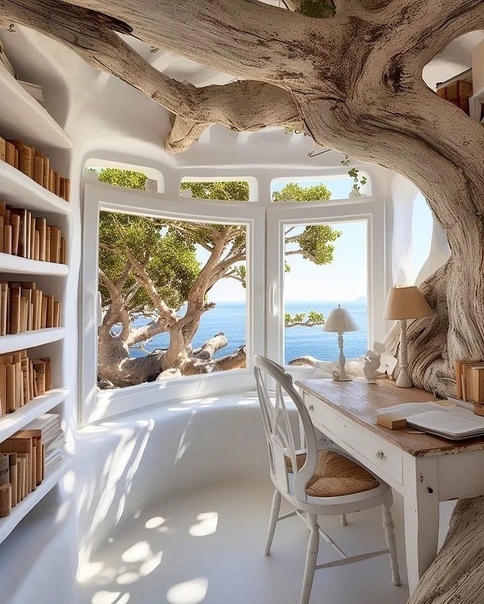 Реальное ли это жильё на острове Крит, Фотошоп или детище нейросетей. Как вы думаете? Есть ли специалисты среди читателей?