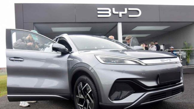 BYD лидирует, поскольку доля Китая в экспорте электромобилей выросла в восемь раз