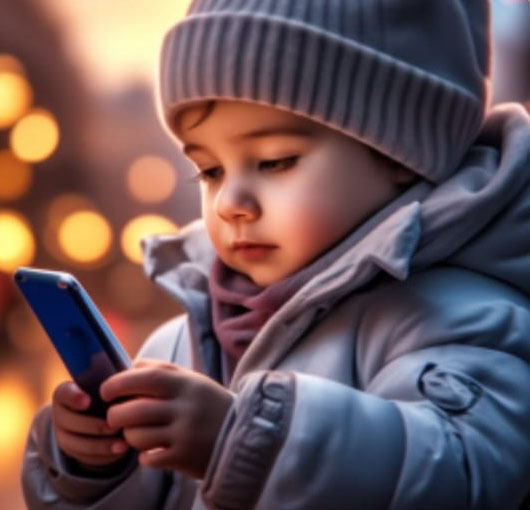 Раннее использование смартфонов в детстве, негативно сказывается на психическом здоровье в будущем.