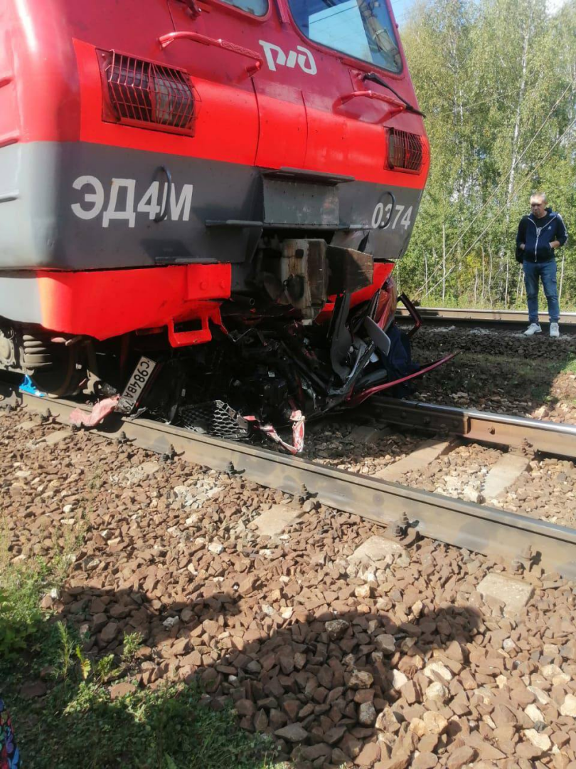 Авария на Железнодорожном переезде