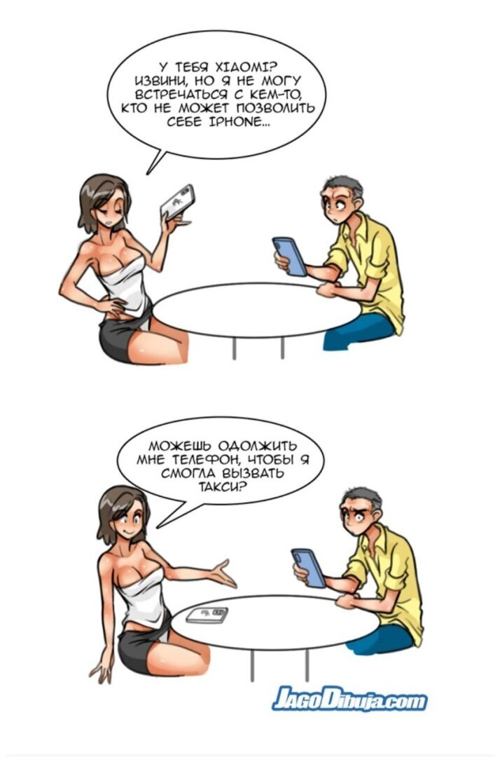 А какой у вас телефон?