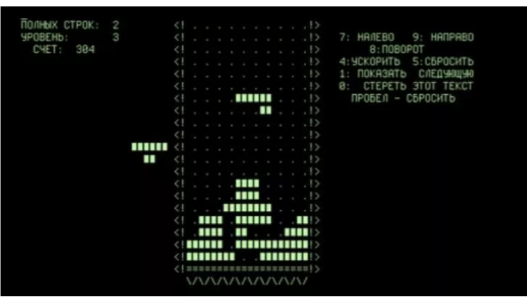 Родина игры "Тетрис".