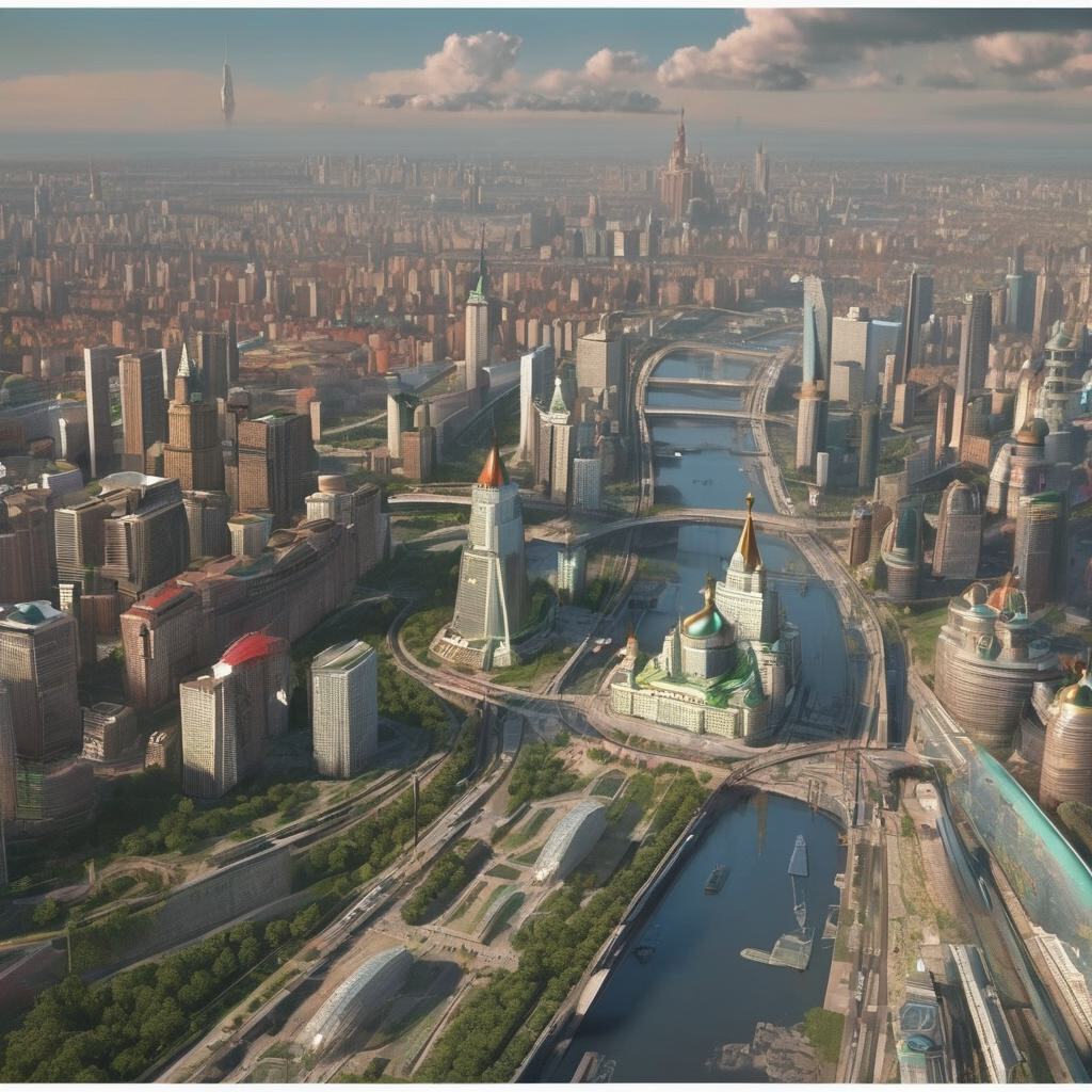 ❓️ Вы любите фантазировать? Что будет с Россией в 2100-м году? Узнала у нейросети - взгляните, что получилось - фото ✅