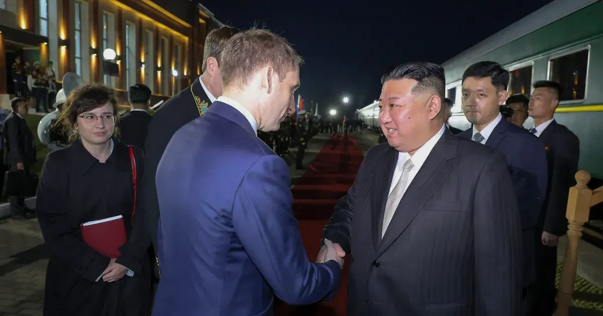 Встреча Путина и Ким Чен Ына