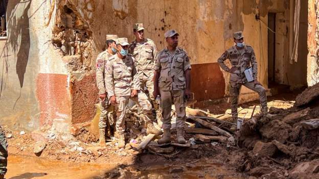 B ливийском городе Дерна погибло более 5300 человек