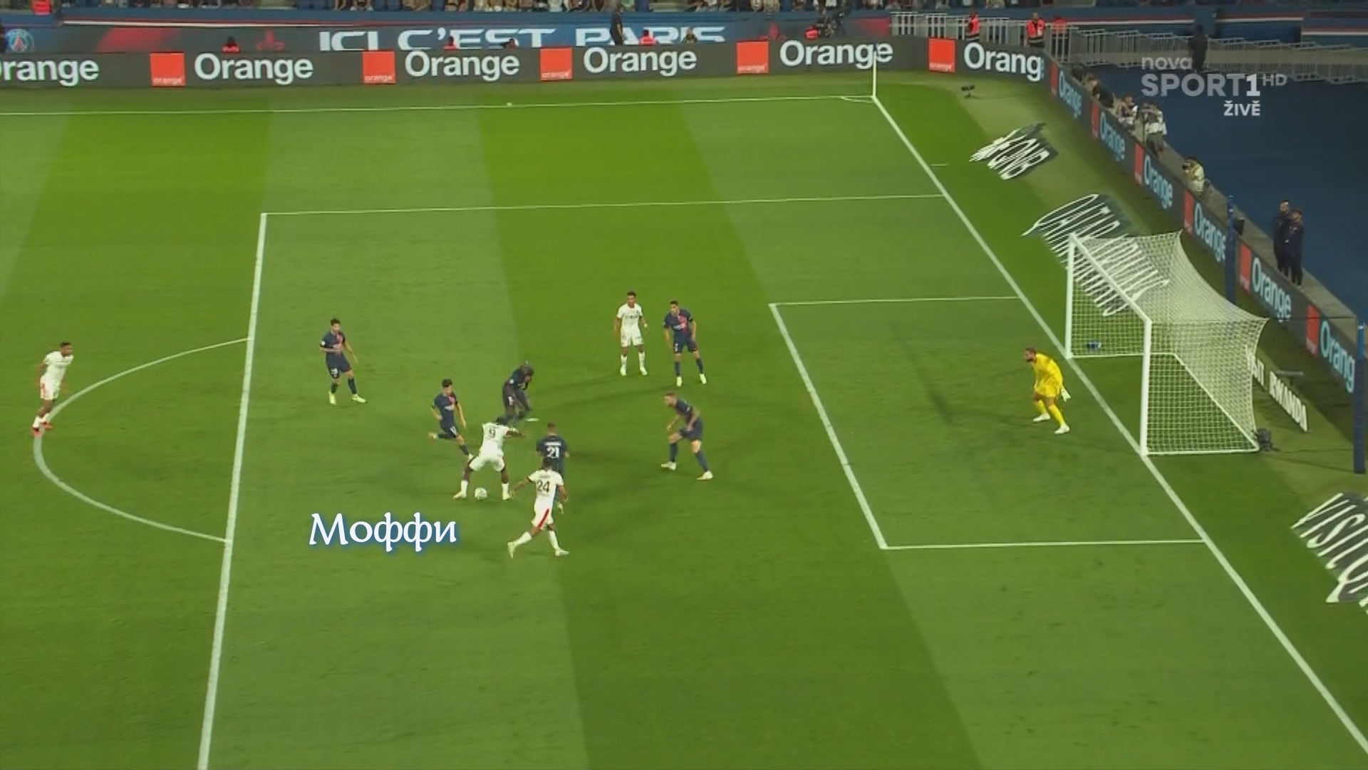 "Ницца" устроила погром в Париже