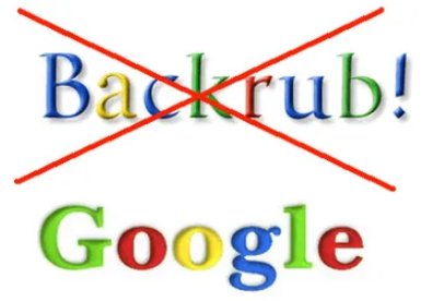 Первоначальное название поисковой системы Google было "Backrub"