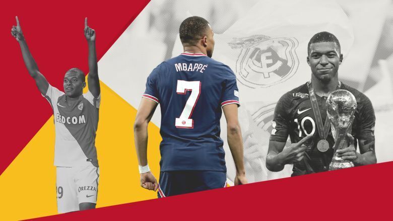 История Килиан Мбаппе в футболе.