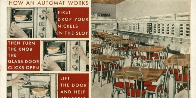 Автомат: рождение нации быстрого питания