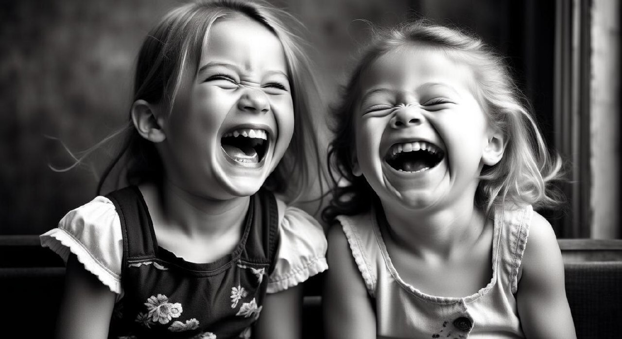 Приучение ребенка к юмору