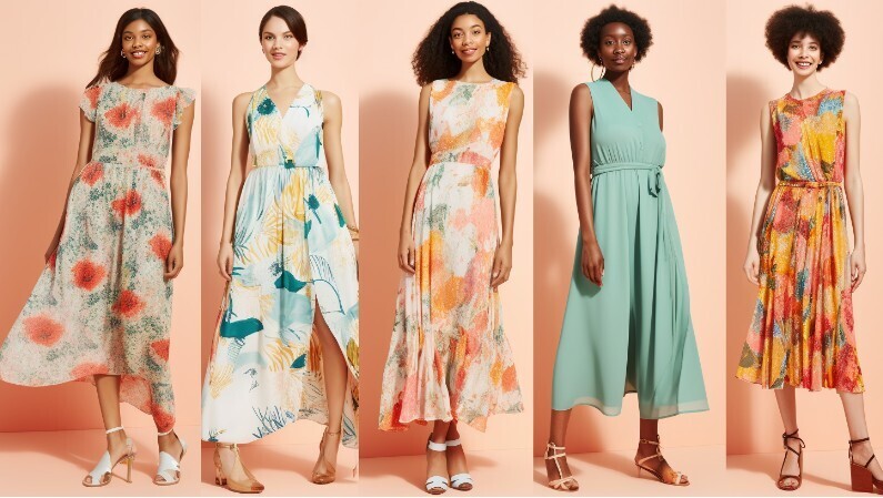 Тенденции женского платья сезона весна-лето 2024: Универсальные и удобные фасоны на все случаи жизни