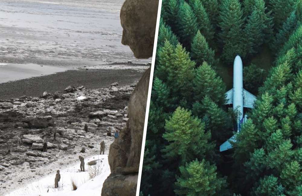 Случайные открытия ,сделанные в случайных местах.