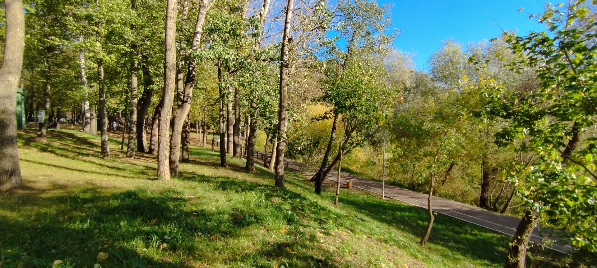 Поездка на выходные в парк культуры и отдыха в г. Раменское! И все-таки делается и хорошее для людей, реконструкция и обновление отличного парка!