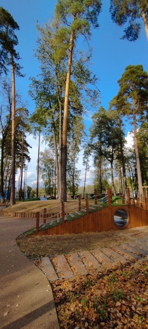 Поездка на выходные в парк культуры и отдыха в г. Раменское! И все-таки делается и хорошее для людей, реконструкция и обновление отличного парка!