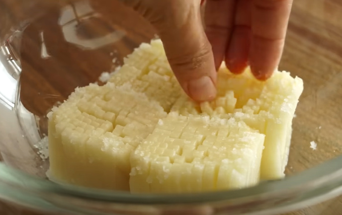 Картофельные цветы - хрустящие, красивые, вкусные