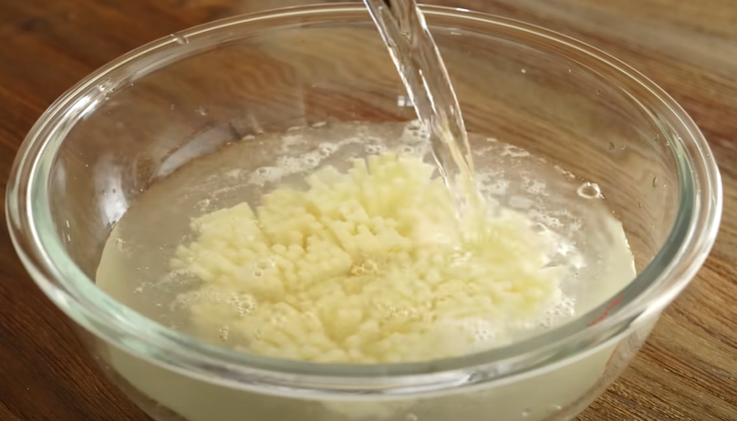 Картофельные цветы - хрустящие, красивые, вкусные