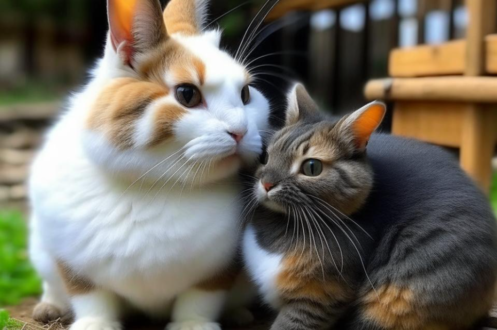 🐈 Кролошка: История смешного и невероятного скрещения кошки и кролика! 🐇