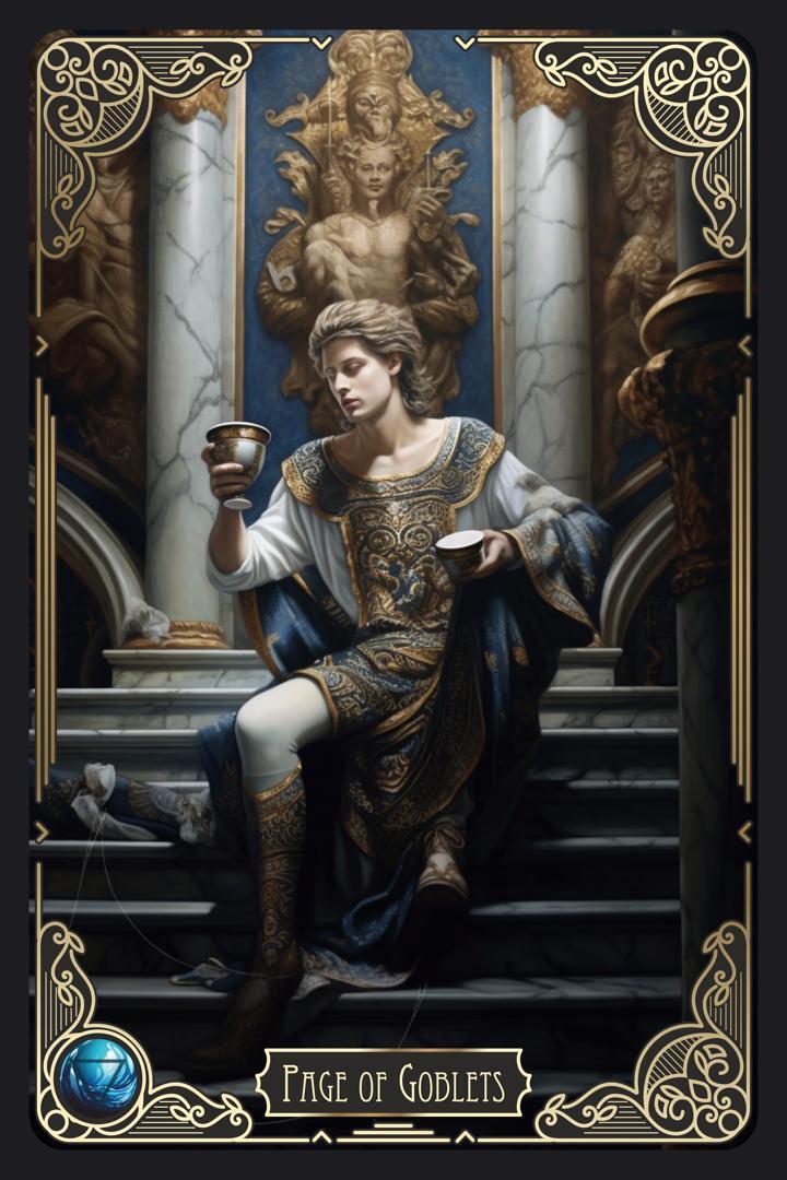 Карта дня: Page of Cups (24.10.2023г.)