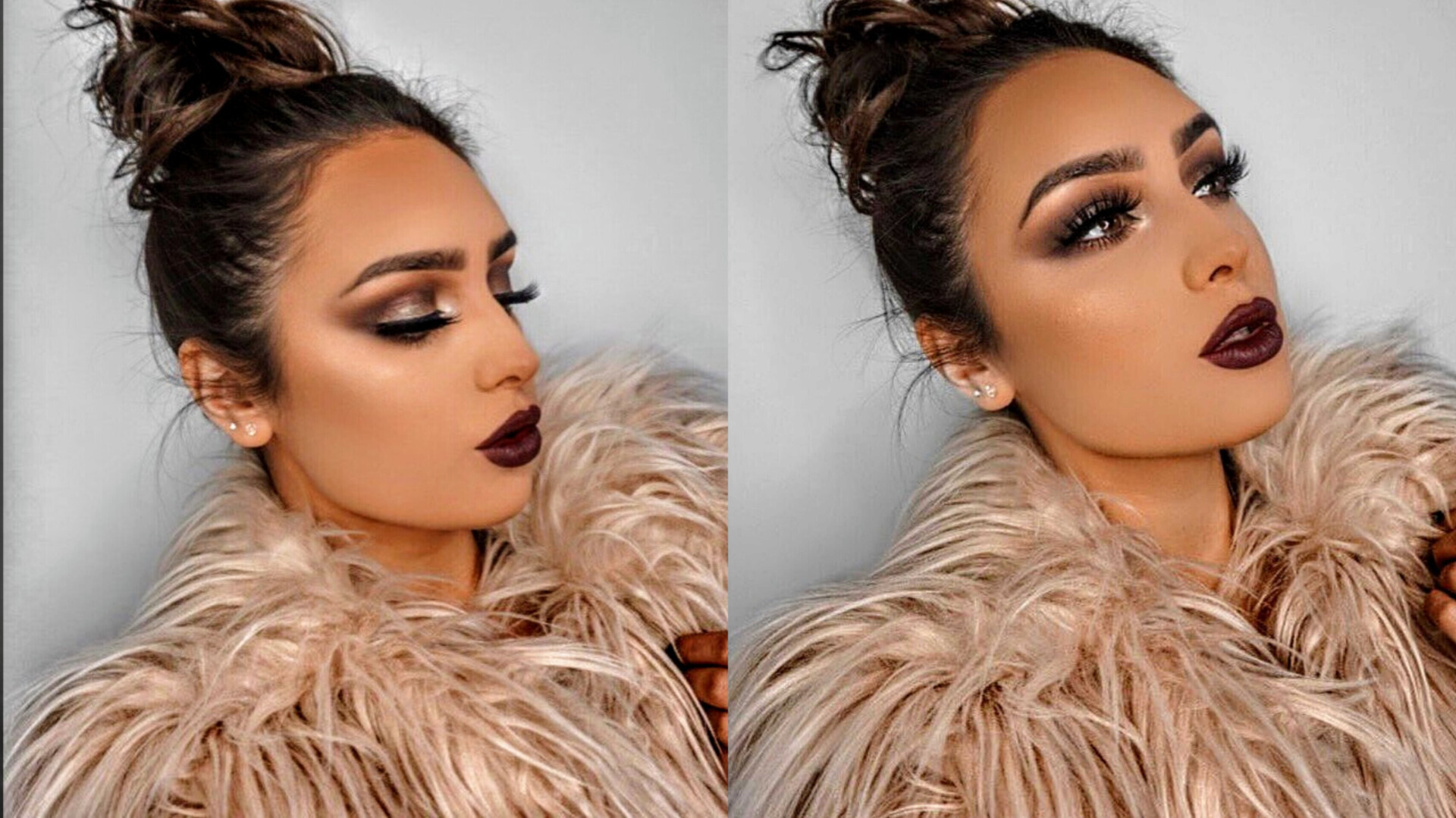 Эми-Роуз Уокер Пучок Причёски Небрежный Тёмный