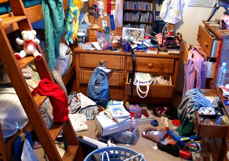 Ненужные предметы дома могут привести к увеличению массы тела