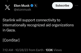 Израиль разорвет отношения со Starlink после слов Илона Маска