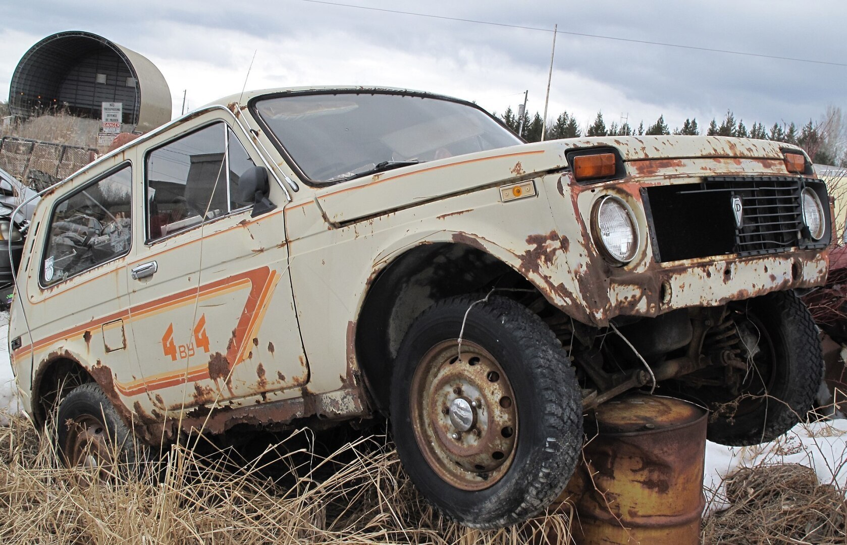 Советская «Нива» – машина мечты. Экспортная, хоть и с браком! ВАЗ-2121 хромированная. Из 1970-х...