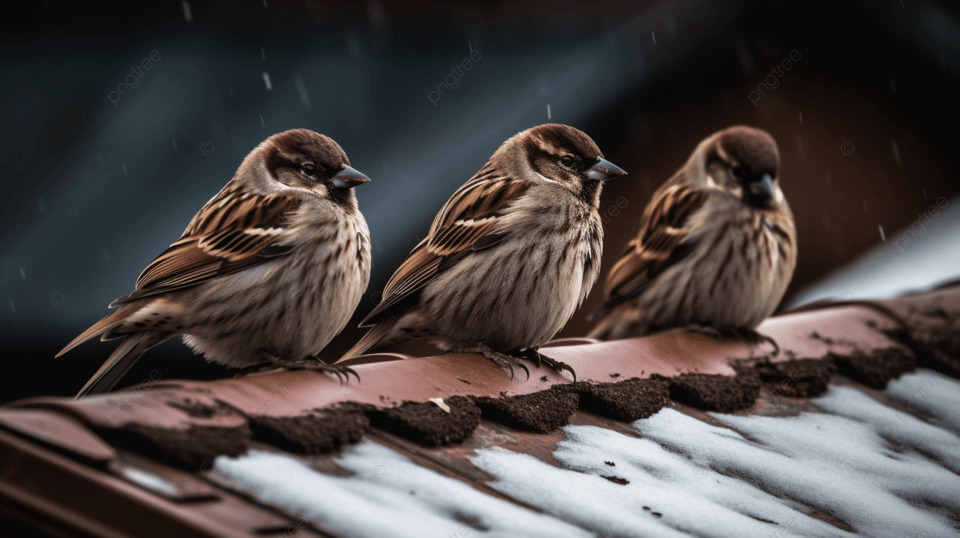 Куда в России делись воробьи за последние 20 лет