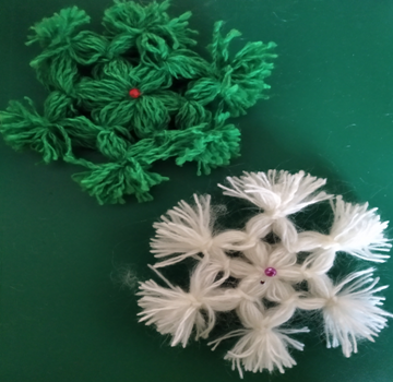 Снежинки что не тают или чем занять детей с пользой