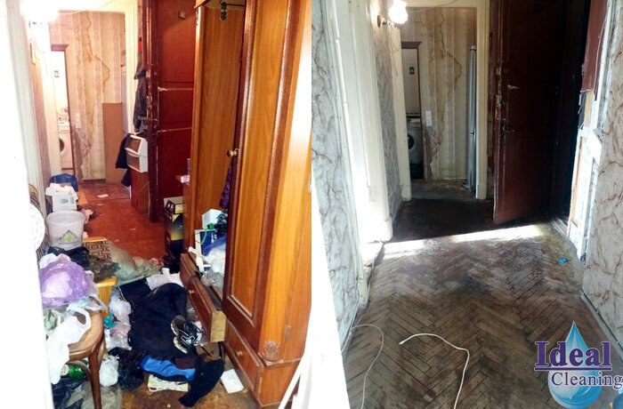 Грязная работа и адский труд: самая «убитая» захламленная квартира, которую убирали сотрудники клининга